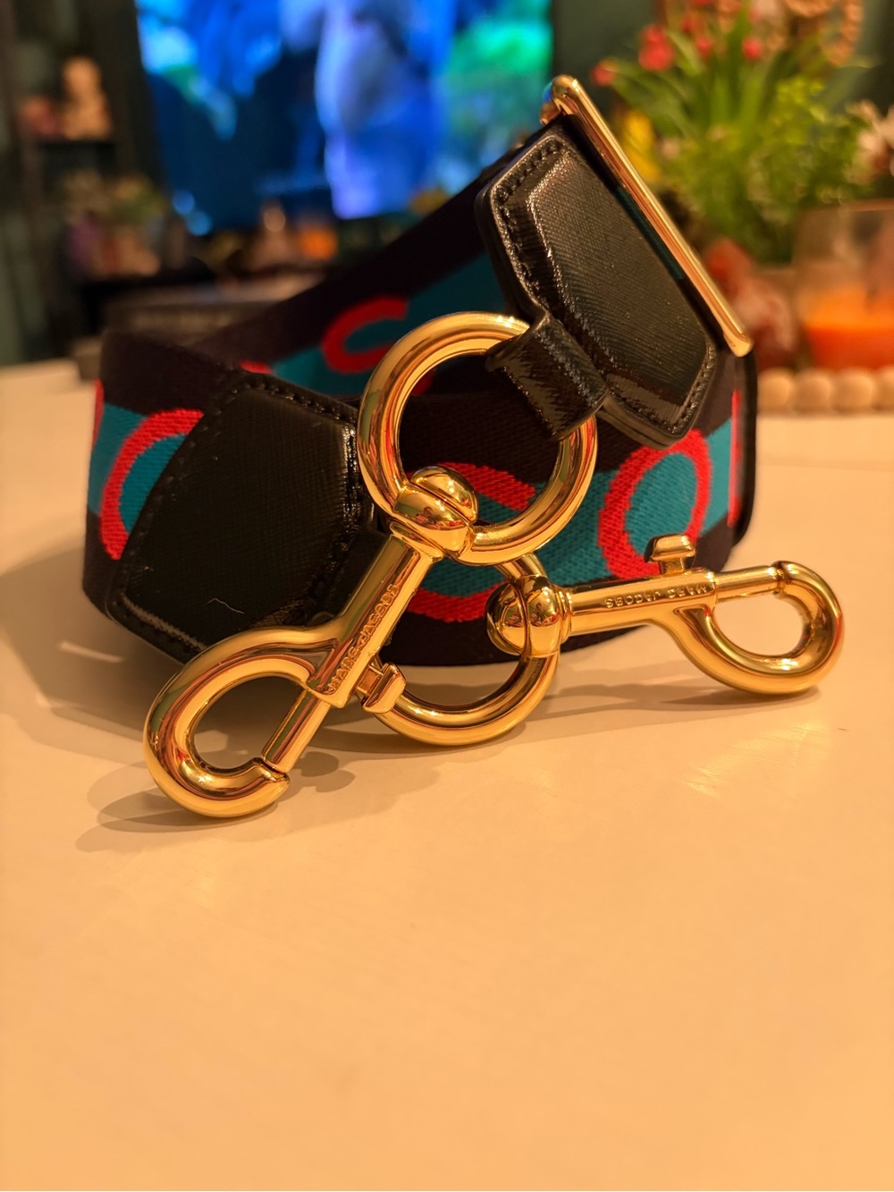 Marc Jacobs THE LOGO WEBBING STRAP